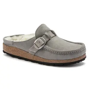 Sabots cuir suède femme Birkenstock Buckley image-1