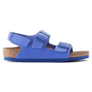 Sandali da ragazzo in pelle nabuk Birkenstock Milano Birko-Flor