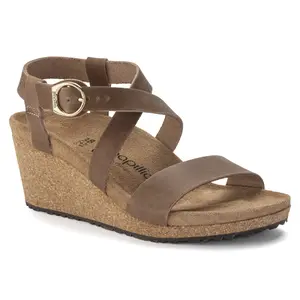 Sandales cuir huilé femme Birkenstock Sibyl image-0