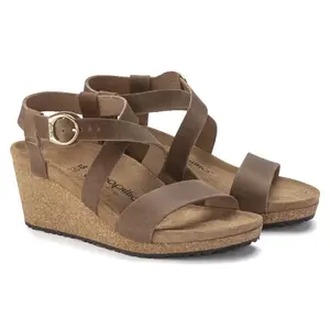 Sandales cuir huilé femme Birkenstock Sibyl image-4