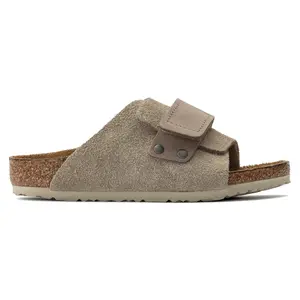Child Suede Nubuck Leather Sandals Birkenstock Kyoto image-0