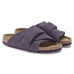 Women's suede leather sandals Birkenstock Kyoto image-2