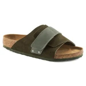 Nubuck Suede Leather Sandals Birkenstock Kyoto image-1