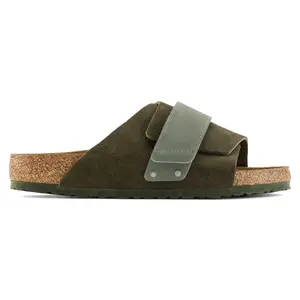 Nubuck Suede Leather Sandals Birkenstock Kyoto image-0