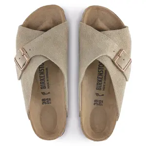 Women's sandals Birkenstock Arosa Suede Leather image-3
