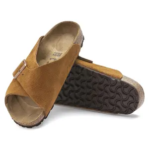 Women's sandals Birkenstock Arosa Suede Leather image-3