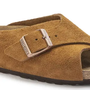 Women's sandals Birkenstock Arosa Suede Leather image-5