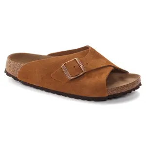 Sandalias de mujer Birkenstock Arosa Soft Footbed Suede Leather image-1