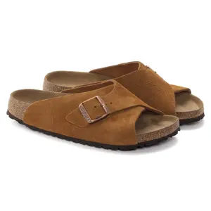 Sandalias de mujer Birkenstock Arosa Soft Footbed Suede Leather image-4