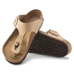 Sandales cuir femme Birkenstock Gizeh Big Buckle Birko-Flor Patent image-6