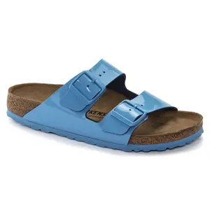 Mules femme Birkenstock Arizona Birko-Flor Patent image-1