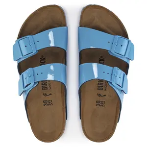 Mules femme Birkenstock Arizona Birko-Flor Patent image-4