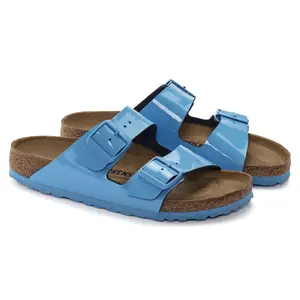 Mules femme Birkenstock Arizona Birko-Flor Patent image-2