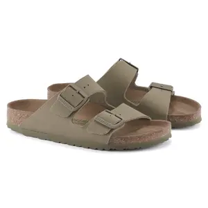 Mules femme Birkenstock Arizona TEX Canvas Faded image-1
