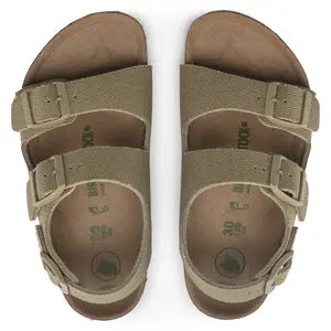 Kindersandalen Birkenstock Milano TEX Canvas Faded image-3