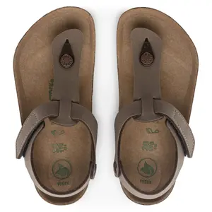 Children's sandals Birkenstock Kairo HL Nubuck image-4