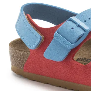 Sandali in nabuk per bambini Birkenstock Milano HL Birko-Flor image-5