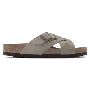 Leather sandals Birkenstock Lugano Suede image-0