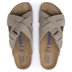 Leather sandals Birkenstock Lugano Suede image-4