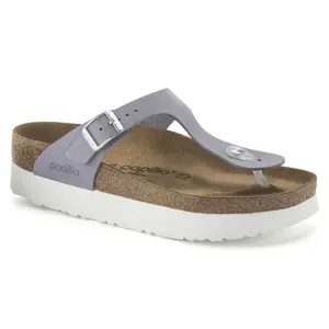 Women's nubuck leather sandals Papillio Gize Platform image-1