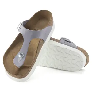 Women's nubuck leather sandals Papillio Gize Platform image-3