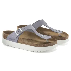 Women's nubuck leather sandals Papillio Gize Platform image-2