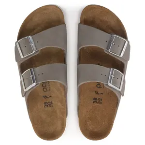 Sandales cuir nubuck femme Birkenstock Arizona Platform image-3