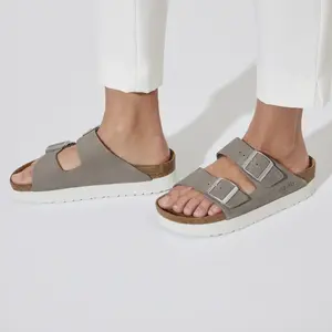 Women's nubuck leather sandals Papillio Arizona Platform image-6