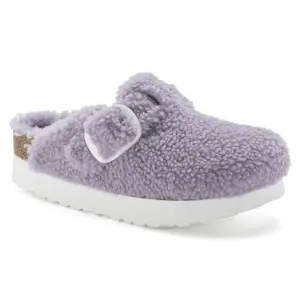 Women's clogs Birkenstock Boston Big Buckle Platform Fur image-1