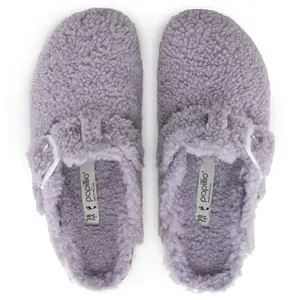 Women's clogs Birkenstock Boston Big Buckle Platform Fur image-5