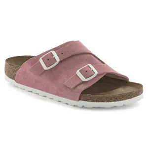 Leather sandals Birkenstock Zürich Suede image-1