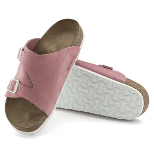 Leather sandals Birkenstock Zürich Suede image-4