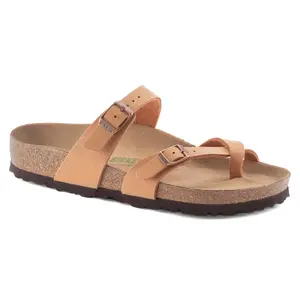 Nubuck leather sandals Birkenstock Mayari Birko-Flor image-1