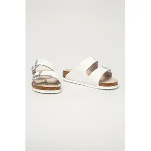 Natural leather sandals Birkenstock Arizona Natural image-1