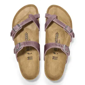 Sandales cuir huilé femme Birkenstock Mayari image-4