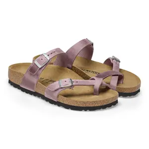 Sandales cuir huilé femme Birkenstock Mayari image-1