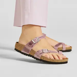 Sandales cuir huilé femme Birkenstock Mayari image-3
