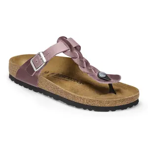Wachsglanzleder-Sandalen Damen Birkenstock Gizeh image-1