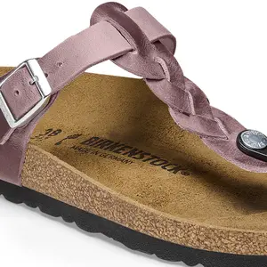 Wachsglanzleder-Sandalen Damen Birkenstock Gizeh image-5
