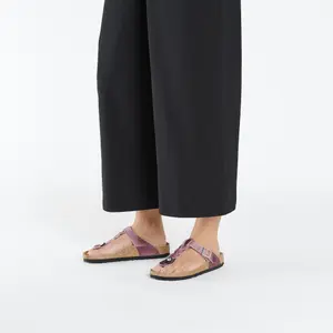 Wachsglanzleder-Sandalen Damen Birkenstock Gizeh image-6