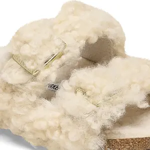 Girl's sandals Birkenstock Arizona Fur image-5