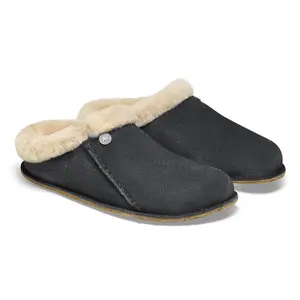 Sabots cuir suède Birkenstock Zermatt Premium Shearling image-3