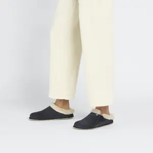 Sabots cuir suède Birkenstock Zermatt Premium Shearling image-5