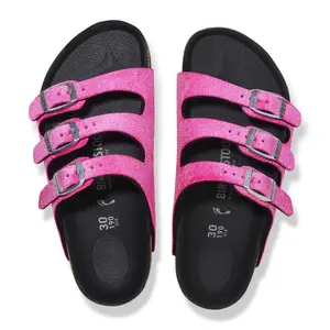 Girl's sandals Birkenstock Florida Velvet image-6