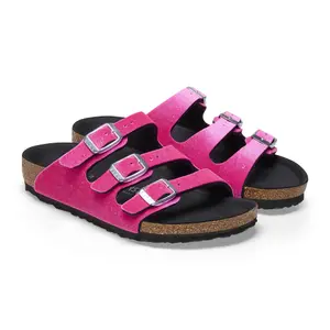 Girl's sandals Birkenstock Florida Velvet image-4