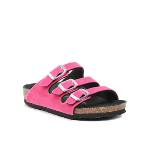 Girl's sandals Birkenstock Florida Velvet image-3