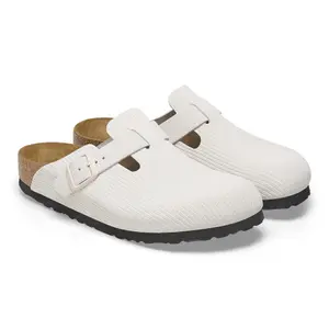 Women's stamped suede clogs Birkenstock Boston image-2