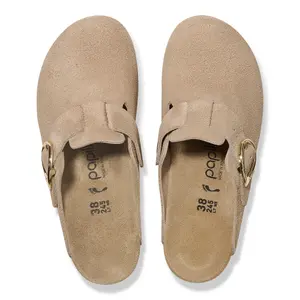 Sabots cuir suède femme Birkenstock Fanny image-4