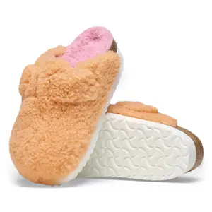 Women's clogs Papillio Boston Big Buckle Platform Fur image-4