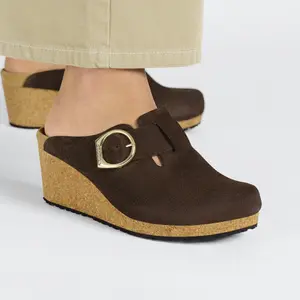 Sabots cuir suède femme Birkenstock Fanny image-6